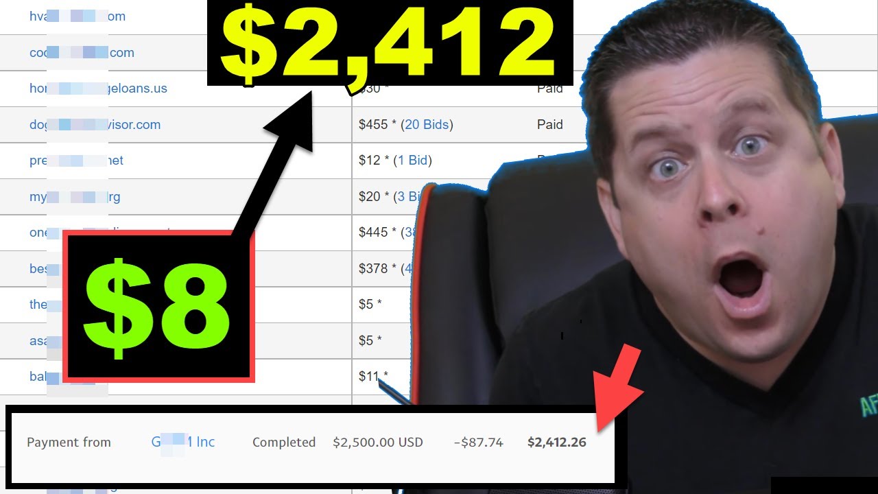 $15K Domain Haul - Forget Walmart, Goodwill, And Retail Arbitrage... Resell This!