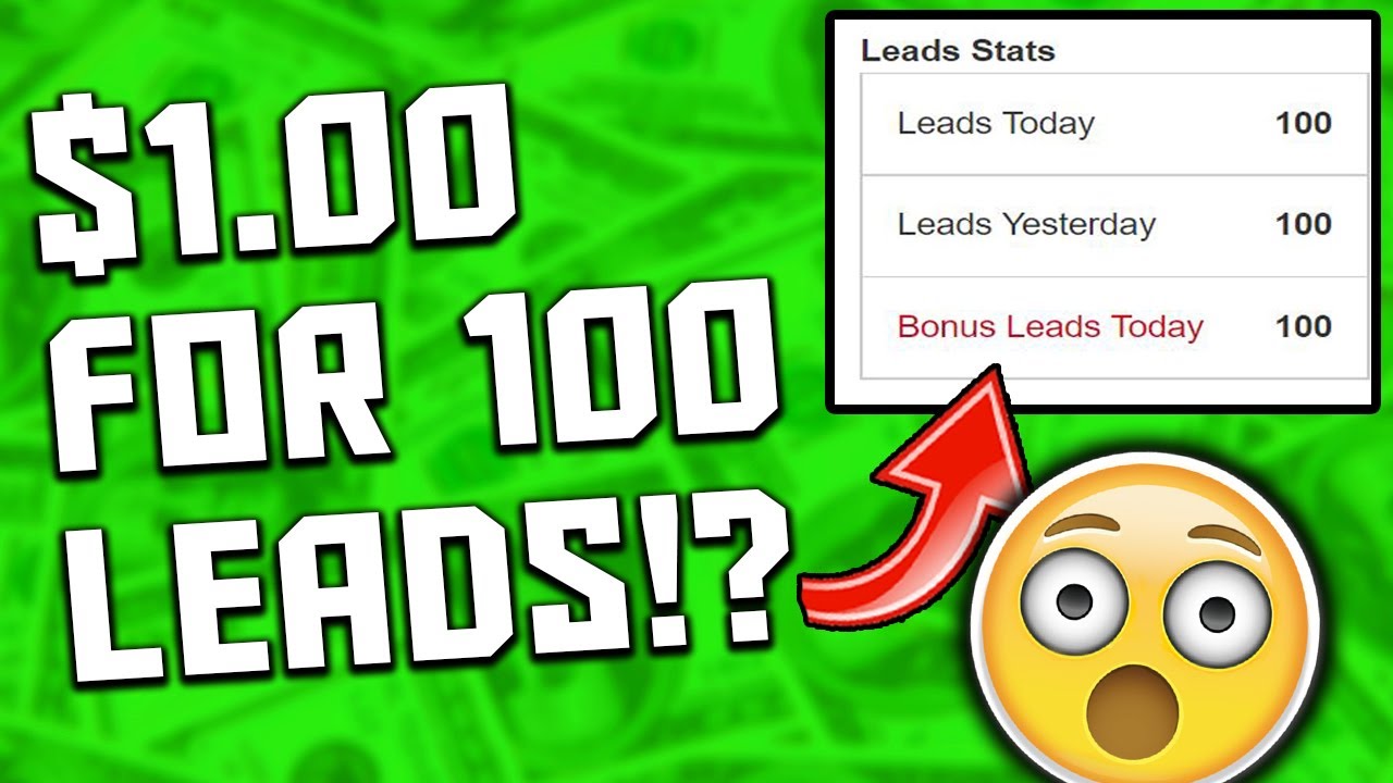 CHEAP Traffic For Affiliate Marketing Revealed! (100 Leads For $1.00?!)
