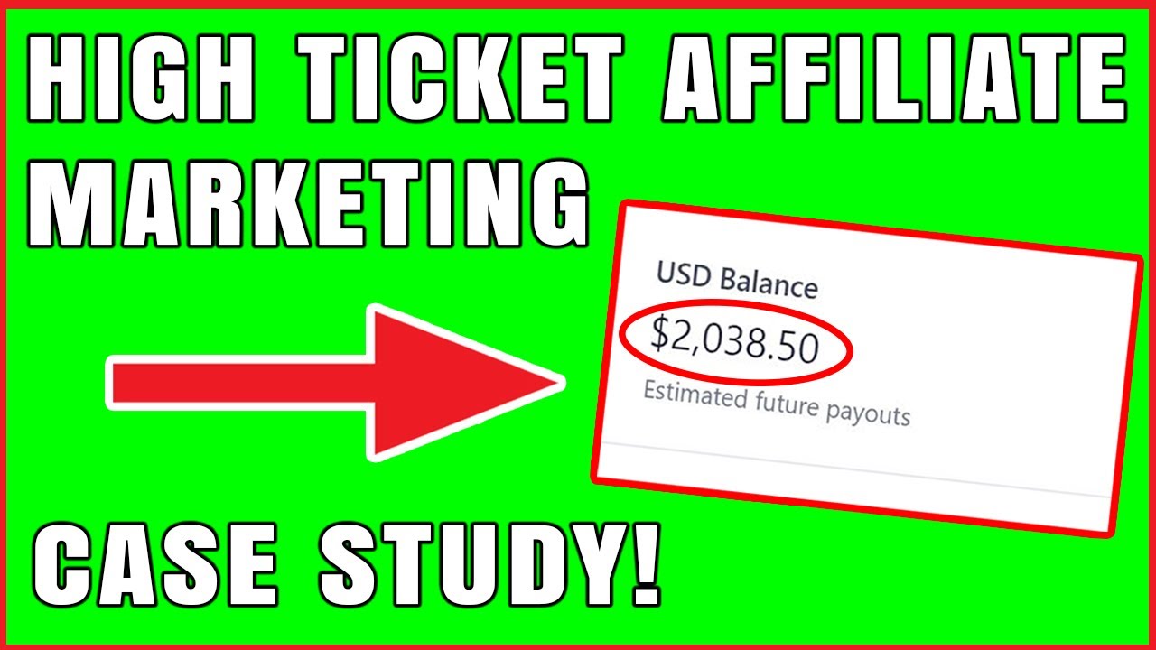 High Ticket Affiliate Marketing Case Study! ($2000 IN 60 MINUTES)