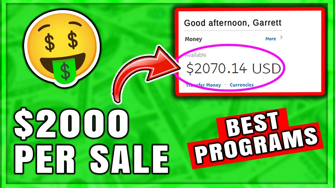 High Ticket Affiliate Programs For Beginners! (PAID INSTANTLY)