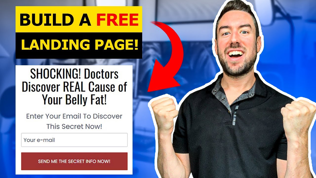 How to Build FREE Landing Page for Affiliate Marketing! (STEP BY STEP)