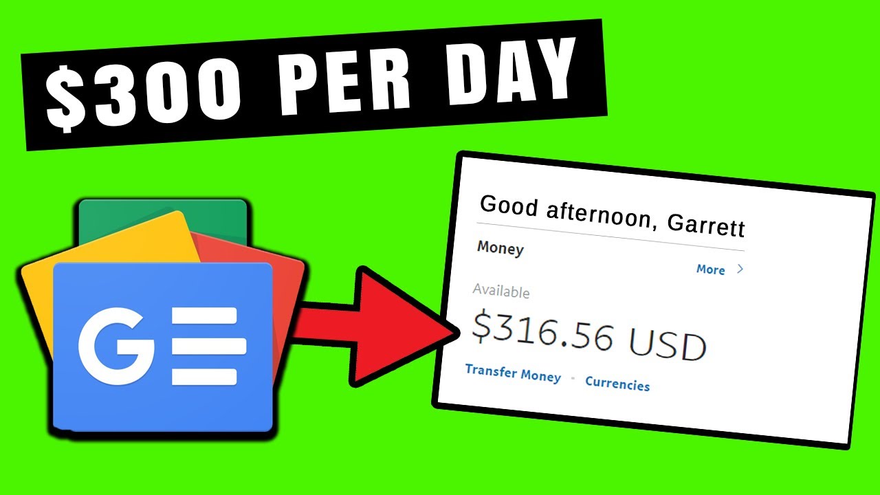 Make $300 Per Day From GOOGLE NEWS! (Earn Money From Google 2023)